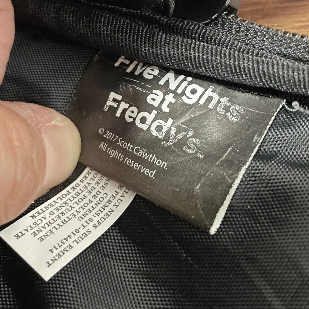 Five Nights At Freddy's Backpack LARGE FOXY FOX Pirate Face School Book Bag NEW - Picture 11 of 13